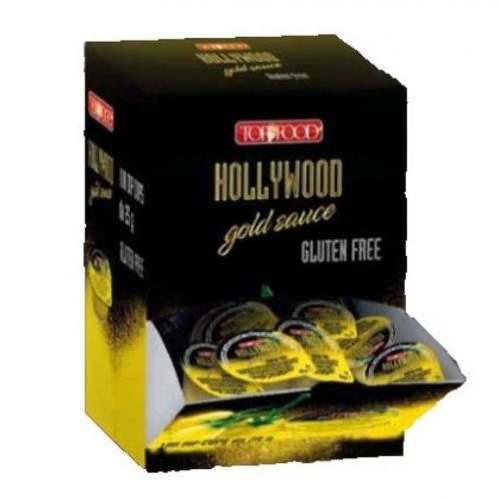 Hollywood gold sauce box dispenser (100 pz)