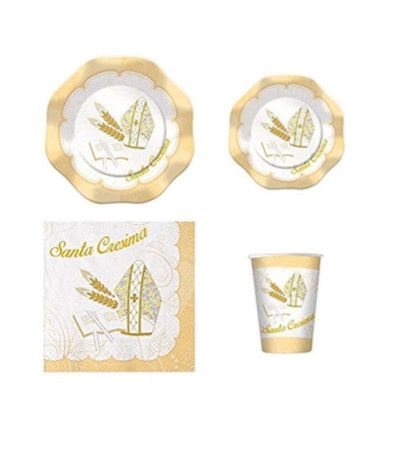 piattini cresima- 10 pezzi