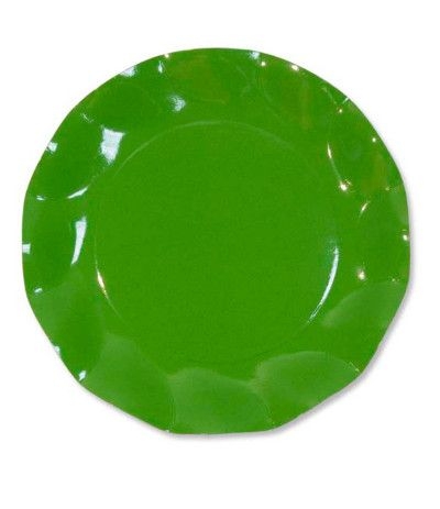 coppette cartone verde prato- 10 pezzi