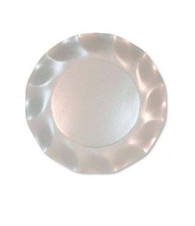 piatti grandi bianco perla cm 27- 10 pezzi