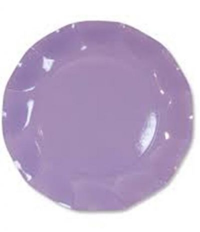 piatti cartone lilla cm 27- 10 pezzi