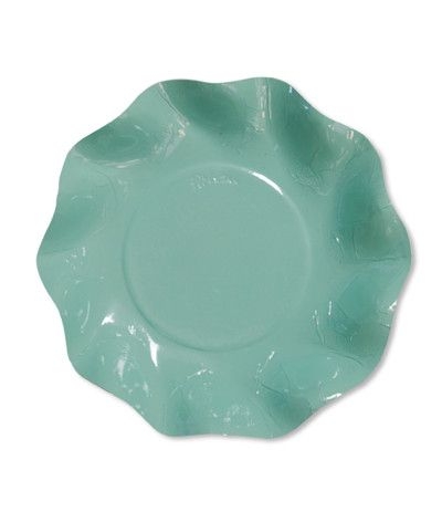 piatti verde acqua cm 24- 10 pezzi