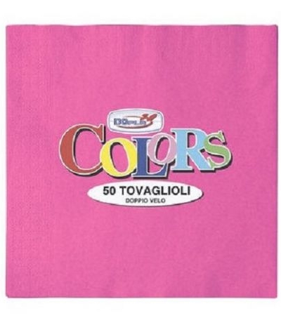 tovaglioli dopla fucsia- 50 pezzi