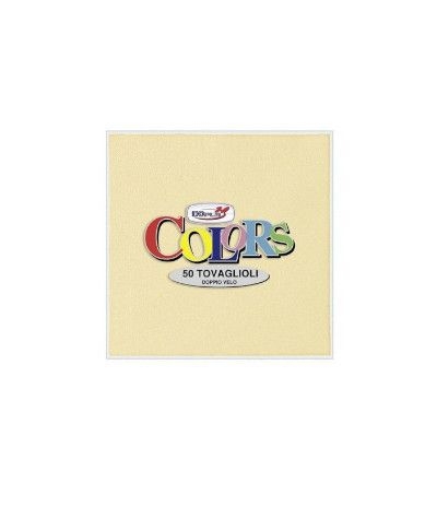 Tovaglioli dopla crema- 50 pezzi