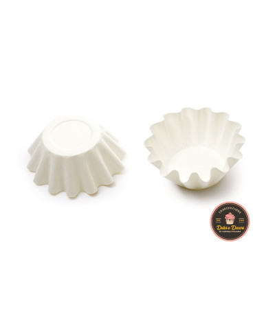 Bianco 120 unità Decora 0339755 Pirottini Carta da Forno 