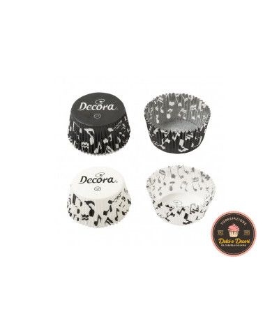 Decora 0339647 Pirottini, Carta da Forno, Bianco, 75 unità