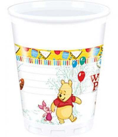 Bicchiere Winnie- 8 Pezzi