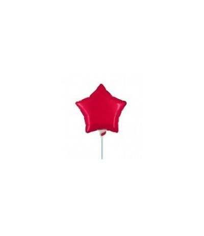 palloncino mini shape stella rossa- 14 cm