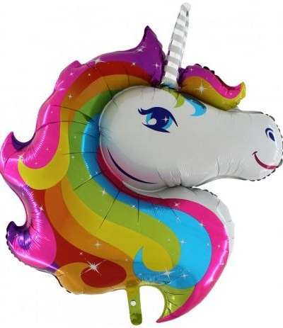 palloncino super shape unicorno 1- 32''