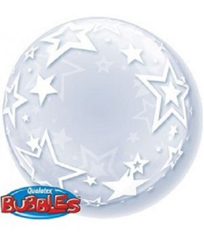 palloncino bubble stelle