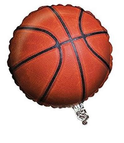 palloncino basket in mylar- 45 cm