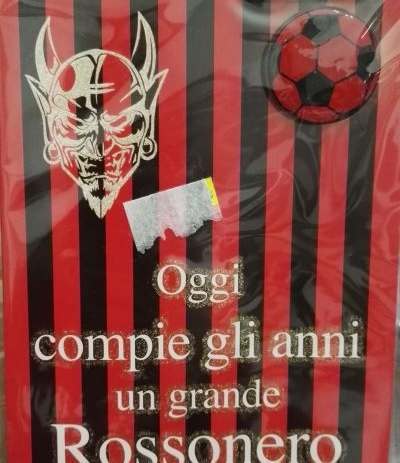 bigliettino milan auguri