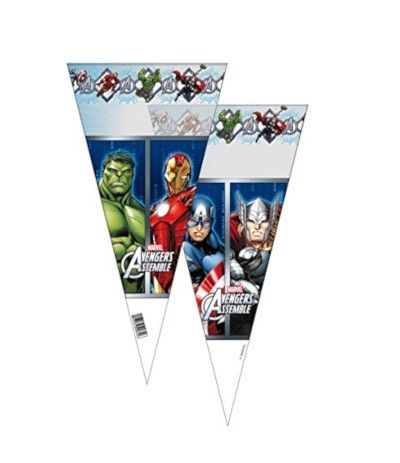 Cono sacchetto per caramelle Avengers