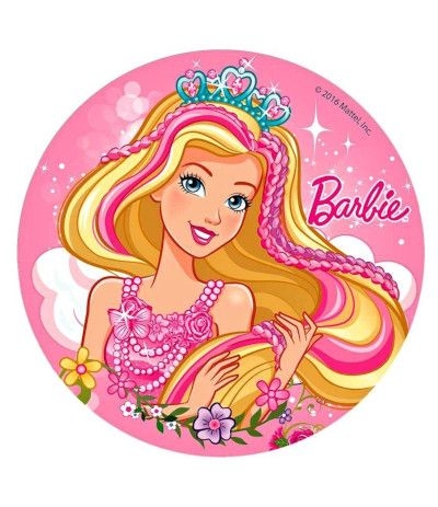 Ostia tonda A4- Barbie 20 cm