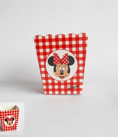 20 scatole vaso minnie rosso