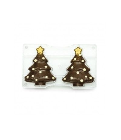 stampo cioccolato albero di natale piccolo- 9 x 10 cm