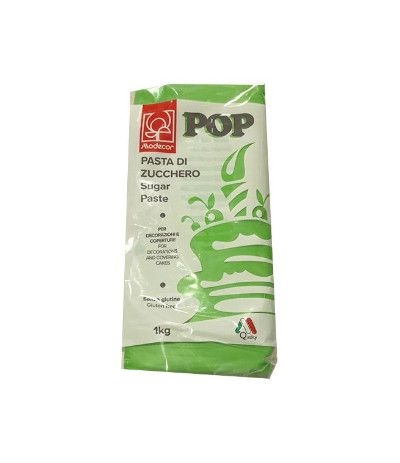 pasta di zucchero modecor pop verde-1kg