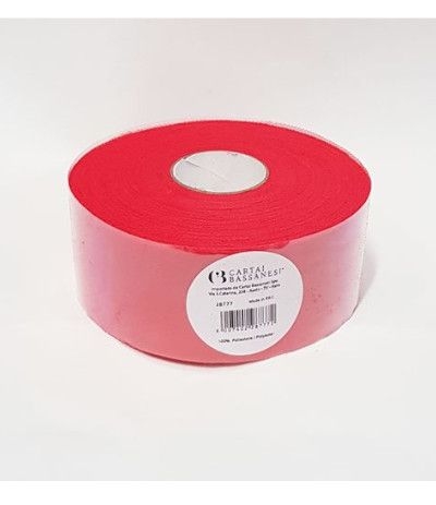 nastro tulle rosso- 100 mt