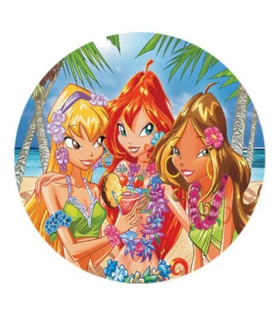 Ostia tonda A3- Winx 30 cm