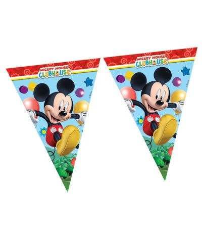 festone topolino bandierine- 2,30 mt