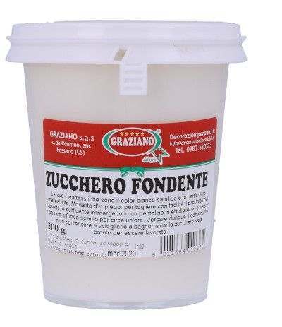 zucchero fondente pronto- 500 gr