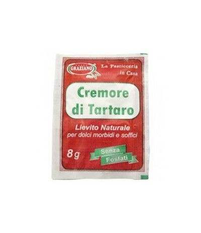 cremore di tartaro- 8 gr