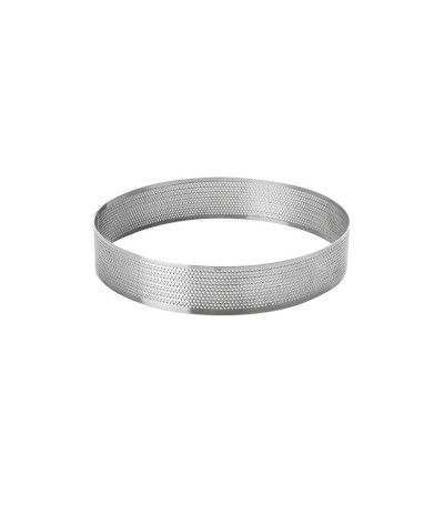 anello acciaio traforato inox- 20 cm