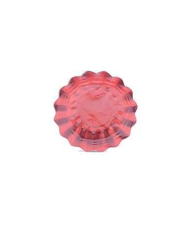 piatto piccolo rosso satinato- 21 cm