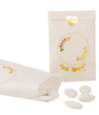 sacchettini candy bag cuori- 10 pezzi