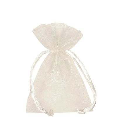 sacchetto tulle bianco- 10 pezzi