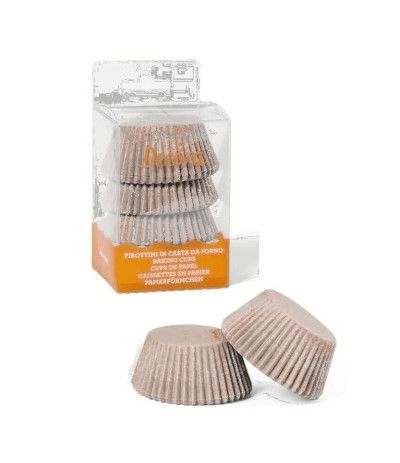 pirottini muffin kraft naturale- 75 pezzi