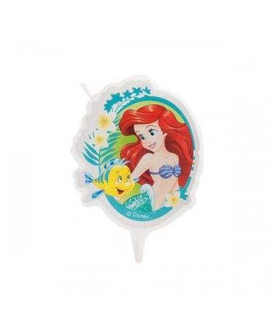 candelina ariel sagomata- 7 cm