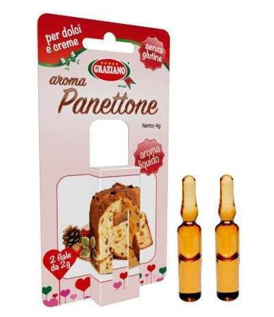 aroma panettone graziano-2 fiale