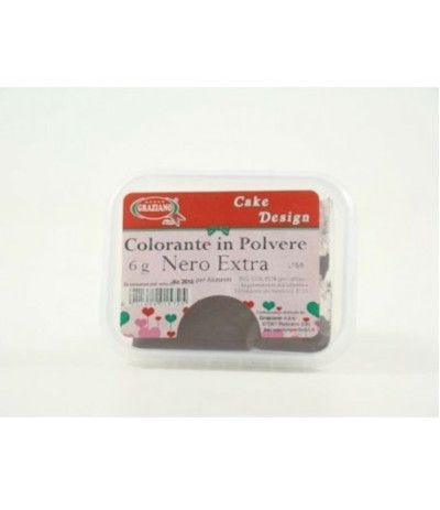 Colorante in polvere nero 6gr