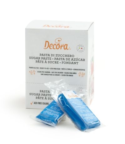 pasta di zucchero decora blu-100gr