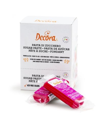 pasta di zucchero decora fucsia-100gr