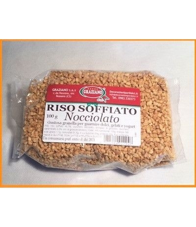 riso soffiato nocciolato 100gr