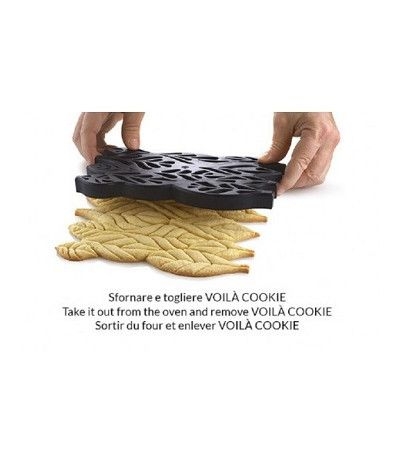 voilà cookie leaves silikomart
