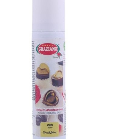 Colorante spray oro graziano