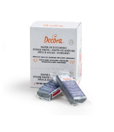 pasta di zucchero decora argento-100gr