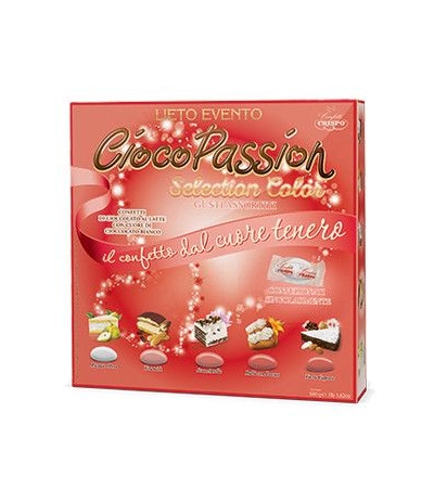 confetti crispo lieto evento cioco passion selection rossi-500gr