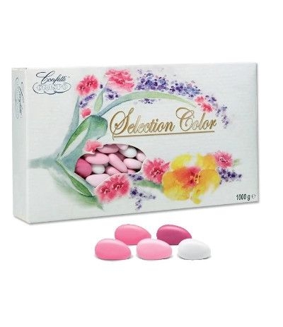 confetti crispo selection colors rosa 1 kg