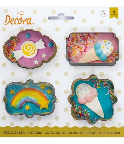 tagliapasta cornici mini-4 pezzi