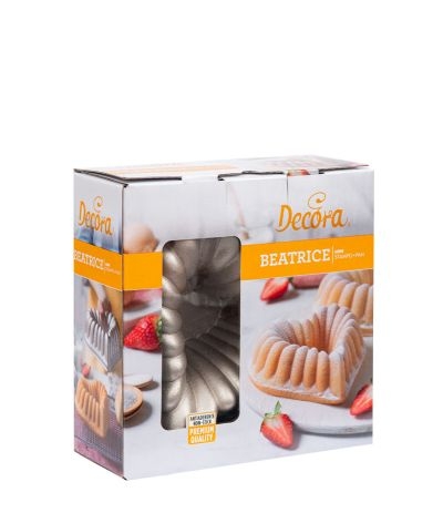 stampo antiaderente cuore beatrice mini-16x16x6hcm