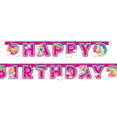 festone barbie happy birthday