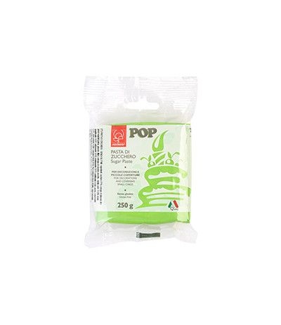 pasta di zucchero modecor pop verde prato-250 gr