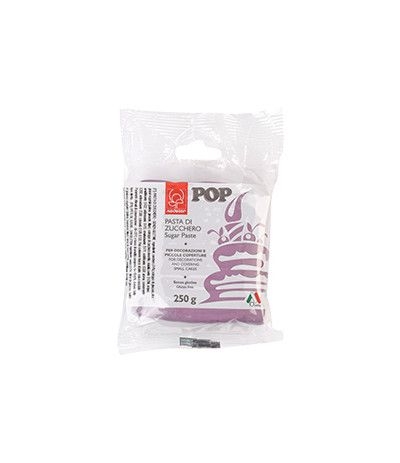 Pasta di Zucchero Pop Lilla 250 gr