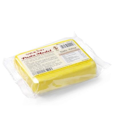 pasta di zucchero model saracino gialla-250gr