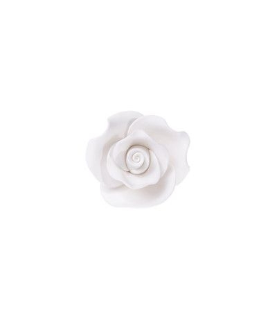 rosa modecor bianca grande- 7 cm