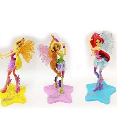 Topper Torta In Plastica Stella Winx